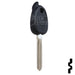 Transponder Key Shell | Hyundai | HYN4R-SHELL Automotive Key JMA USA