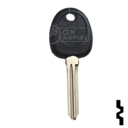 Transponder Key Shell | Hyundai | TP00HY-11-P1 Automotive Key JMA USA