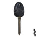 Transponder Key Shell | Hyundai | TP00HY-11-P1 Automotive Key JMA USA