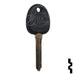 Transponder Key Shell | Hyundai | TP00HY-11-P1 Automotive Key JMA USA