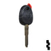 Transponder Key Shell | Hyundai | TP00HY-12-P1 Automotive Key JMA USA