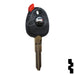 Transponder Key Shell | Hyundai | TP00HY-12-P1 Automotive Key JMA USA