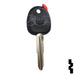 Transponder Key Shell | Hyundai | TP00HY-9-P1 Automotive Key JMA USA