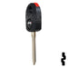 Transponder Key Shell | Isuzu | TP00ISU-3D-P1 Automotive Key JMA USA