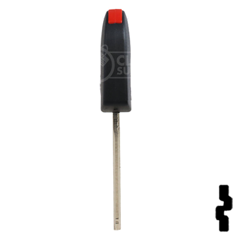 Transponder Key Shell | Isuzu | TP00ISU-3D-P1 Automotive Key JMA USA