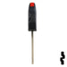 Transponder Key Shell | Isuzu | TP00ISU-3D-P1 Automotive Key JMA USA