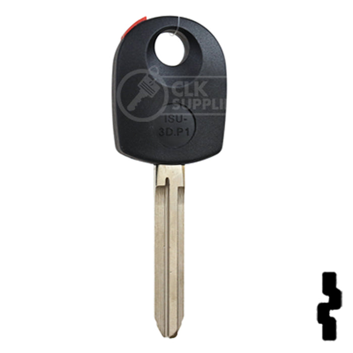 Transponder Key Shell | Isuzu | TP00ISU-3D-P1 Automotive Key JMA USA