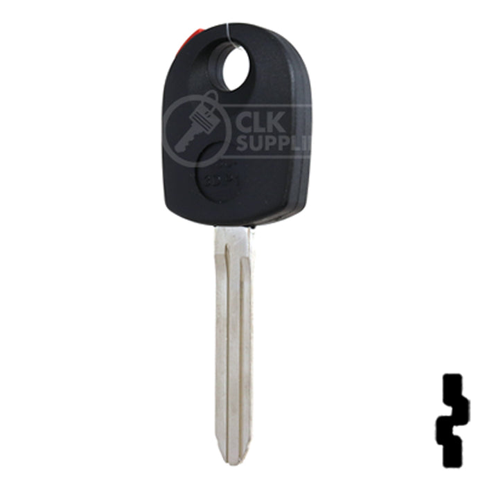 Transponder Key Shell | Isuzu | TP00ISU-3D-P1 Automotive Key JMA USA