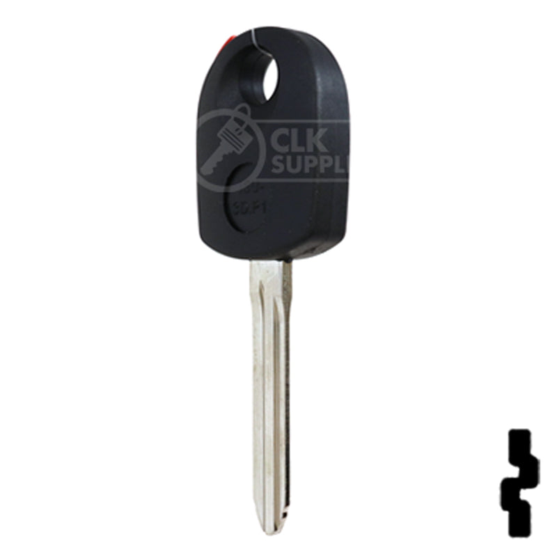 Transponder Key Shell | Isuzu | TP00ISU-3D-P1 Automotive Key JMA USA