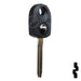 Transponder Key Shell | Isuzu | TP00ISU-3D-P1 Automotive Key JMA USA