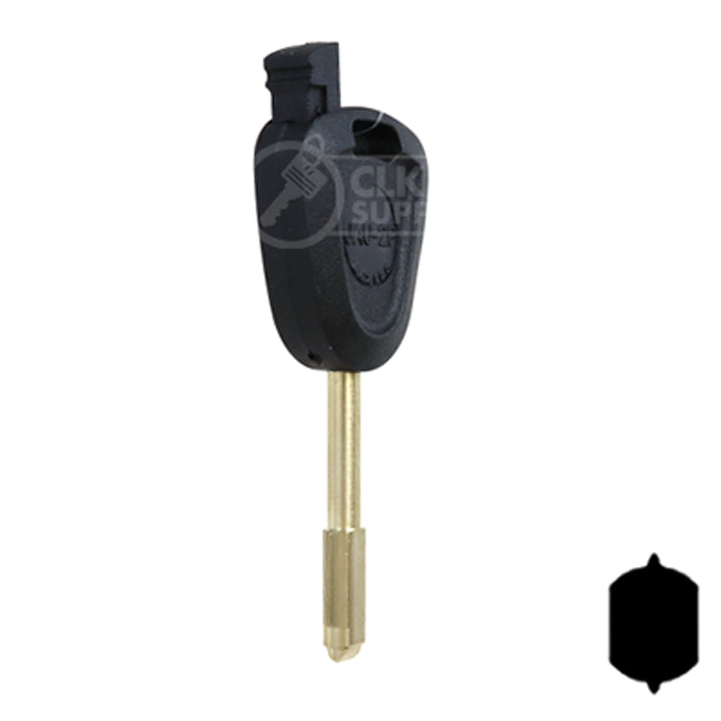 Transponder Key Shell | Jaguar | TP00JAU-2-P Automotive Key JMA USA