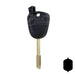 Transponder Key Shell | Jaguar | TP00JAU-2-P Automotive Key JMA USA