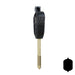 Transponder Key Shell | Jaguar | TP00JAU-2-P Automotive Key JMA USA