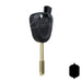 Transponder Key Shell | Jaguar | TP00JAU-2-P Automotive Key JMA USA
