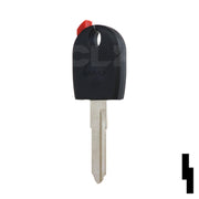Transponder Key Shell | Kawasaki, Ducati | KW17T5-SHELL Automotive Key JMA USA