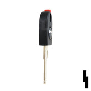 Transponder Key Shell | Kawasaki, Ducati | KW17T5-SHELL Automotive Key JMA USA