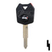 Transponder Key Shell | Kawasaki | TP00KAW-9-P1 Automotive Key JMA USA