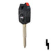 Transponder Key Shell | Kawasaki | TP00KAW-9-P1 Automotive Key JMA USA