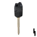 Transponder Key Shell | Kawasaki | TP00KAW-9-P1 Automotive Key JMA USA