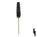 Transponder Key Shell | Kawasaki | TP00KAW-9-P1 Automotive Key JMA USA