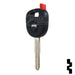Transponder Key Shell | Kia | TP00KI-2-P Automotive Key JMA USA