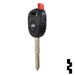 Transponder Key Shell | Kia | TP00KI-2-P Automotive Key JMA USA