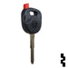 Transponder Key Shell | Kia | TP00KI-2-P Automotive Key JMA USA