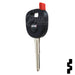 Transponder Key Shell | Kia | TP00KI-2D-P Automotive Key JMA USA