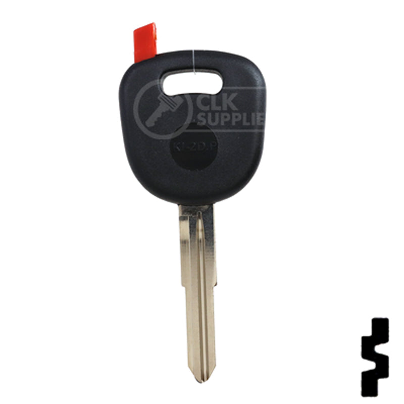 Transponder Key Shell | Kia | TP00KI-2D-P Automotive Key JMA USA