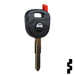 Transponder Key Shell | Kia | TP00KI-2D-P Automotive Key JMA USA