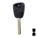 Transponder Key Shell | Kia | TP00KI-7-P Automotive Key JMA USA