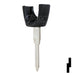 Transponder Key Shell | Mercedes | TP00MAZ-10D-P2 Automotive Key JMA USA