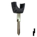 Transponder Key Shell | Mercedes | TP00MAZ-10D-P2 Automotive Key JMA USA