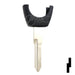 Transponder Key Shell | Mercedes | TP00MAZ-10D-P2 Automotive Key JMA USA