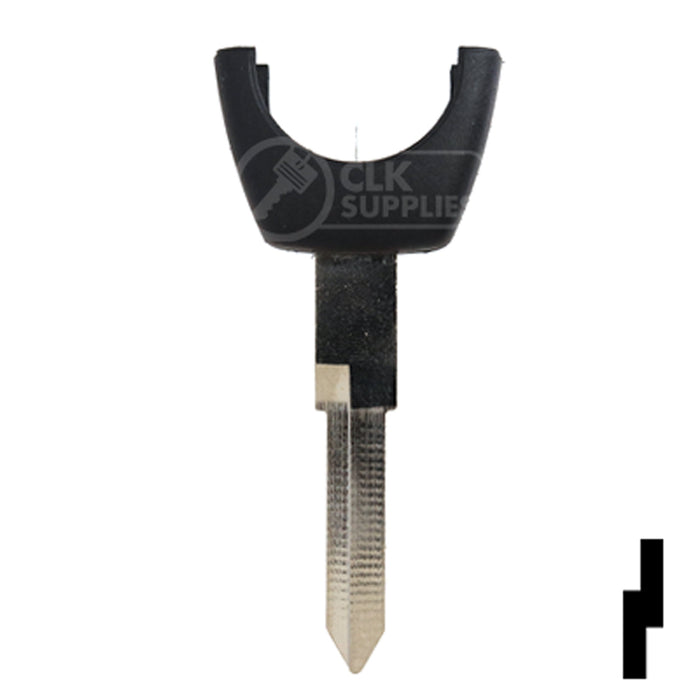 Transponder Key Shell | Mercedes | TP00MAZ-10D-P2 Automotive Key JMA USA
