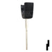 Transponder Key Shell | Mercedes | TP00MAZ-10D-P2 Automotive Key JMA USA