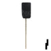 Transponder Key Shell | Mercedes | TP00MAZ-10D-P2 Automotive Key JMA USA