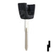 Transponder Key Shell | Mercedes | TP00MAZ-10D-P2 Automotive Key JMA USA