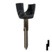 Transponder Key Shell | Mercedes | TP00MAZ-10D-P2 Automotive Key JMA USA