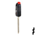 Transponder Key Shell | Renault | TP00VA-34-P4 Automotive Key JMA USA