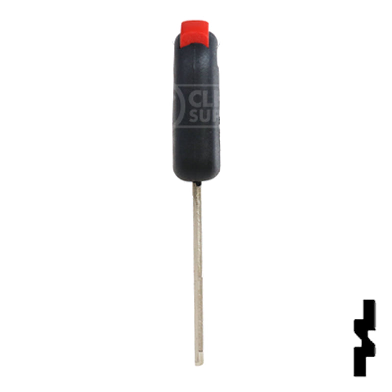 Transponder Key Shell | Renault | TP00VA-34-P4 Automotive Key JMA USA