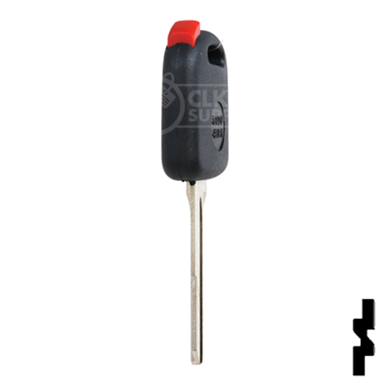 Transponder Key Shell | Renault | TP00VA-34-P4 Automotive Key JMA USA