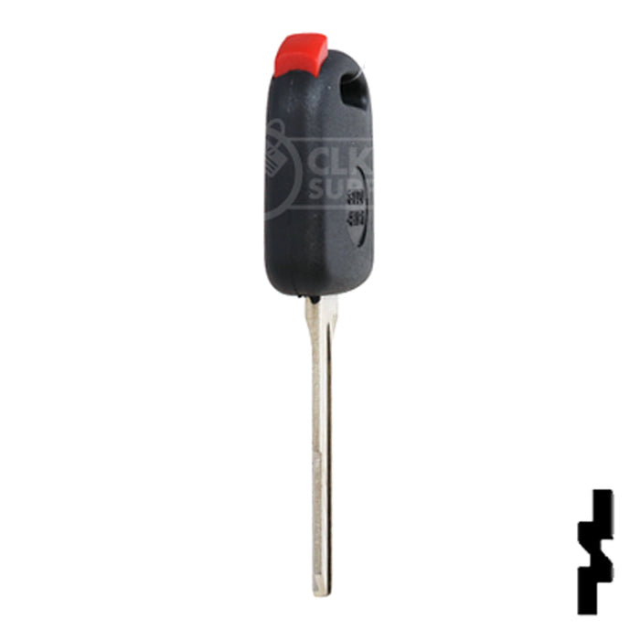 Transponder Key Shell | Renault | TP00VA-34-P4 Automotive Key JMA USA