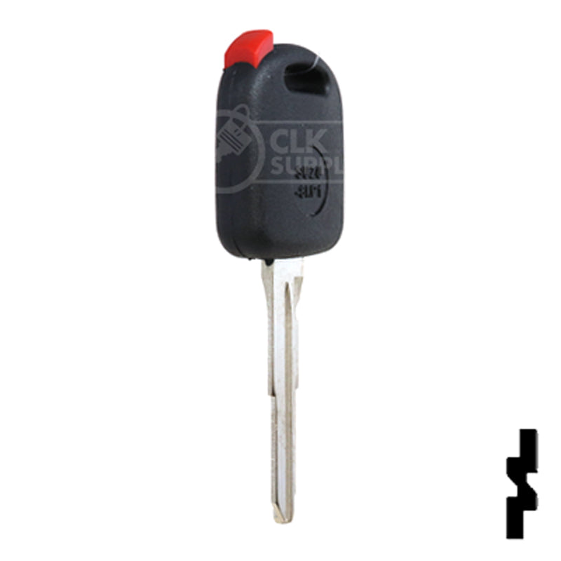 Transponder Key Shell | Renault | TP00VA-34-P4 Automotive Key JMA USA