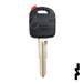 Transponder Key Shell | Renault | TP00VA-34-P4 Automotive Key JMA USA