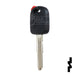 Transponder Key Shell | Renault | TP00VA-34-P4 Automotive Key JMA USA