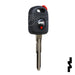 Transponder Key Shell | Renault | TP00VA-34-P4 Automotive Key JMA USA