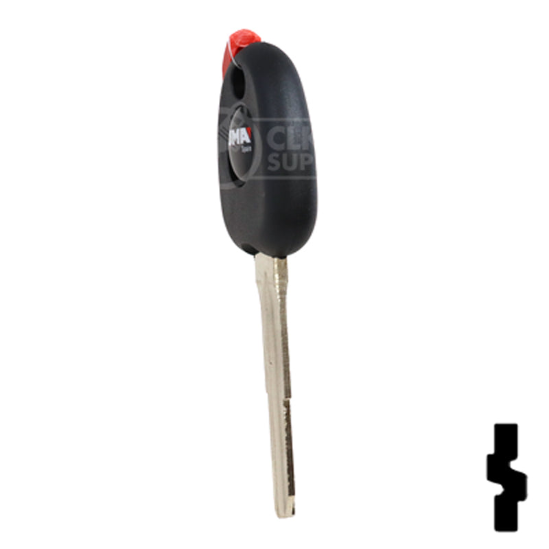 Transponder Key Shell | SsangYong | TP00SSA-1-P1 Automotive Key JMA USA
