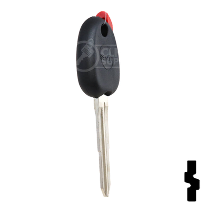 Transponder Key Shell | SsangYong | TP00SSA-1-P1 Automotive Key JMA USA