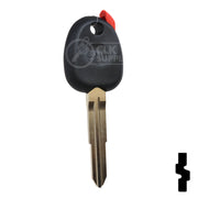 Transponder Key Shell | SsangYong | TP00SSA-1-P1 Automotive Key JMA USA